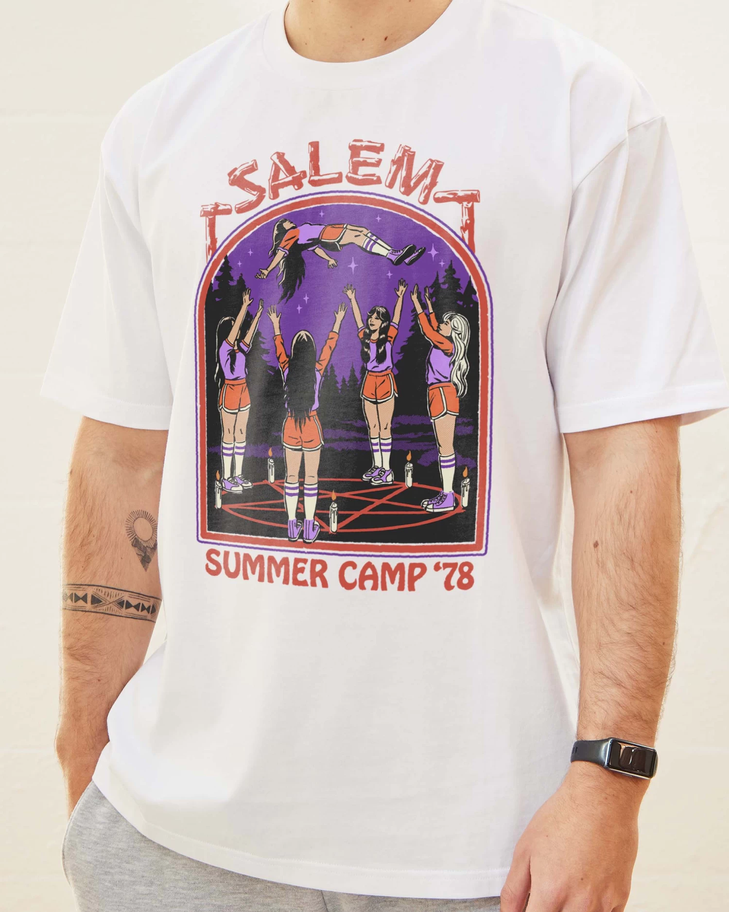 Salem Summer Camp T-Shirt 3 Salem Summer Camp T-Shirt - Image 3