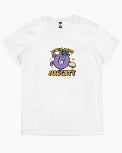 Little Miss Naughty Mini T-Shirt -T-Shirt Shop White womens tshirt 18055ea2 e314 4c3f a2f4 549b1115b8e6