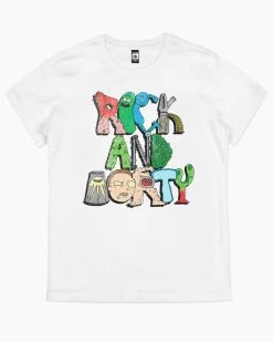 Rick And Morty Thingys T-Shirt -T-Shirt Shop White womens tshirt 1e9d494c e5d7 41e3 845e b755a0686ad4