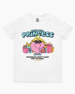 Little Miss Princess Kids T-Shirt -T-Shirt Shop White Kids Tee tshirt kids d8e1a2a4 ae3e 408e 9e0e e97999e686e9