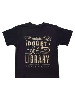 When In Doubt, Go To The Library Kids' T-Shirt