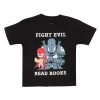 Fight Evil, Read Books Kids' T-Shirt