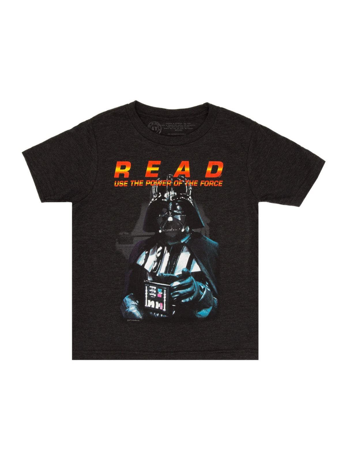 Star Wars Darth Vader READ Kids' T-Shirt 1 Star Wars Darth Vader READ Kids' T-Shirt