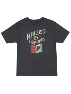 Raised By Libraries Kids' T-Shirt
