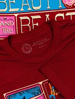 The Beauty And The Beast (MinaLima) Unisex T-Shirt -T-Shirt Shop beautyandthebeast2