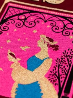 The Beauty And The Beast (MinaLima) Unisex T-Shirt -T-Shirt Shop beautyandthebeast3