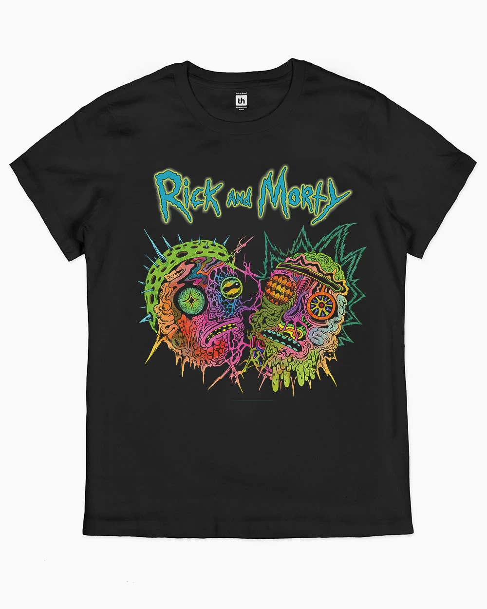 Rick And Morty Psychedelia T-Shirt 2 Rick And Morty Psychedelia T-Shirt - Image 2