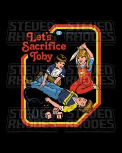 Let's Sacrifice Toby T-Shirt 24 Let's Sacrifice Toby T-Shirt -T-Shirt Shop black sacrifice toby