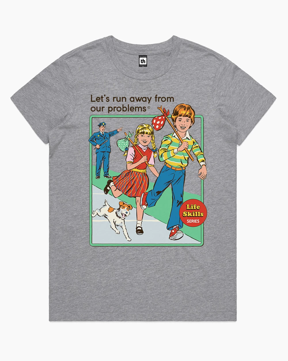 Let's Run Away T-Shirt 4 Let's Run Away T-Shirt - Image 4