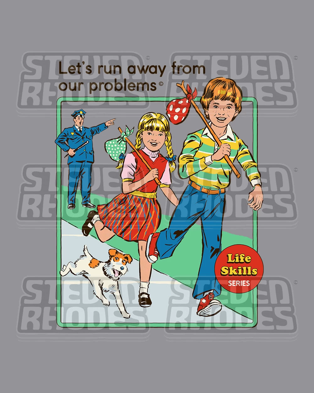 Let's Run Away T-Shirt 5 Let's Run Away T-Shirt - Image 5