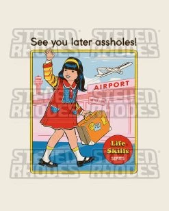 See You Later Assholes T-Shirt -T-Shirt Shop natural see you later 4ab47e9a 74f4 4aff a66a b25d6ee117b9