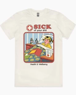 Sick Of Your Shit T-Shirt -T-Shirt Shop natural sick of your shit mens tshirt c448decf 6b91 48ee a290 1fb3512962b2