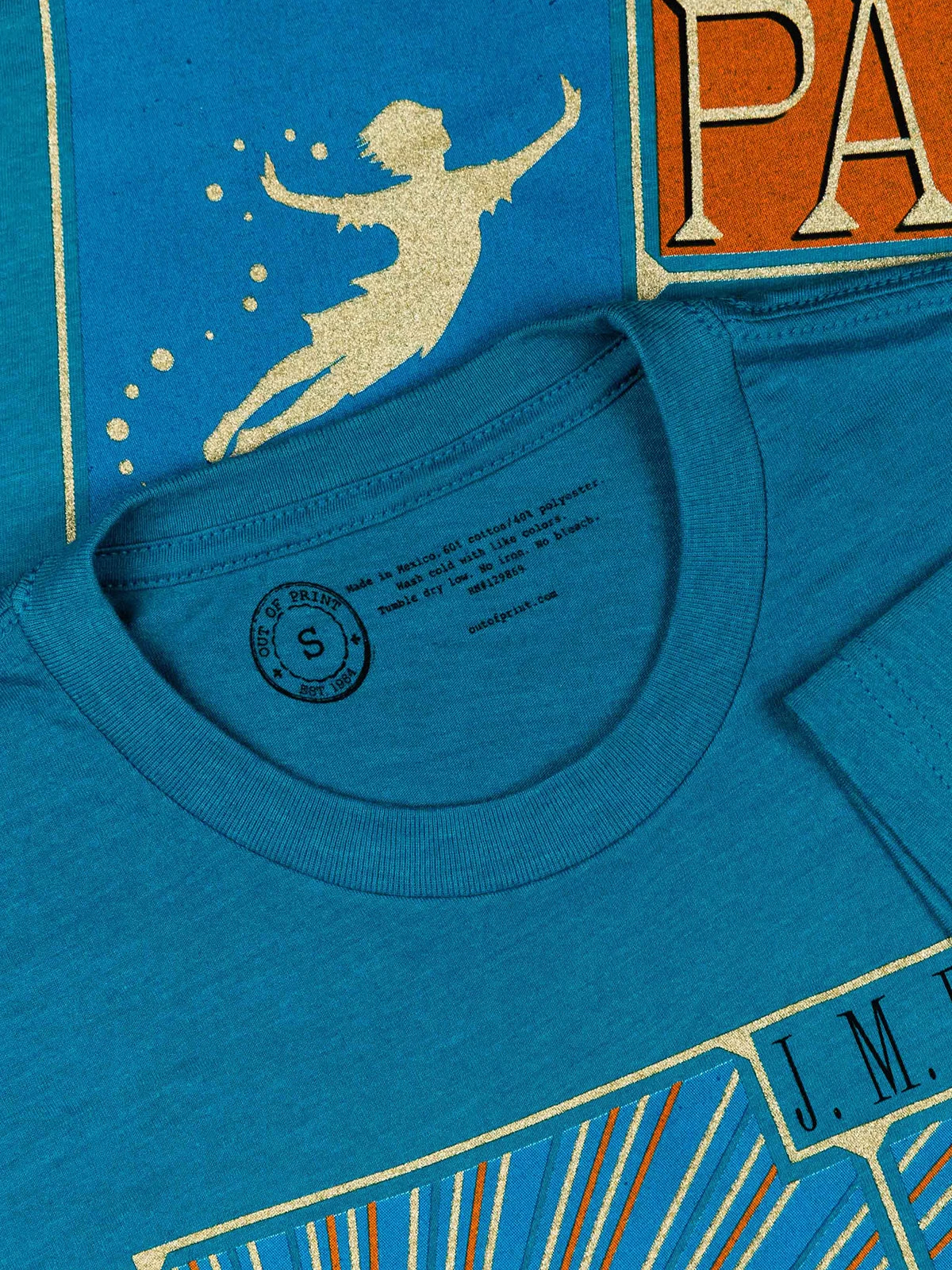 Peter Pan (MinaLima) Women's Crew T-Shirt 5 Peter Pan (MinaLima) Women's Crew T-Shirt - Image 5