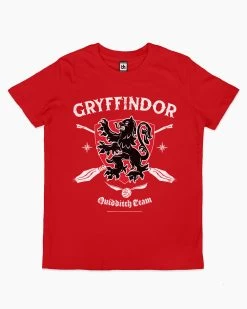 Harry Potter Gryffindor Quidditch Team Kids T-Shirt