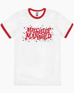 Harry Potter Mischief Managed T-Shirt 16 Harry Potter Mischief Managed T-Shirt -T-Shirt Shop red ringer mischief managed mens tshirt