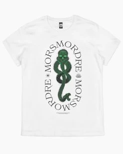 Harry Potter Death Eater Symbol T-Shirt -T-Shirt Shop white death eater symbol womens tshirt