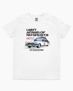 Ghostbusters Ectomobile Kids T-Shirt -T-Shirt Shop white ecto 1 tshirt kids