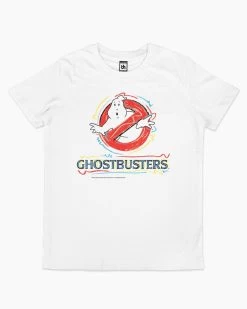 Ghostbusters No Ghost 80’s Aesthetic Kids T-Shirt