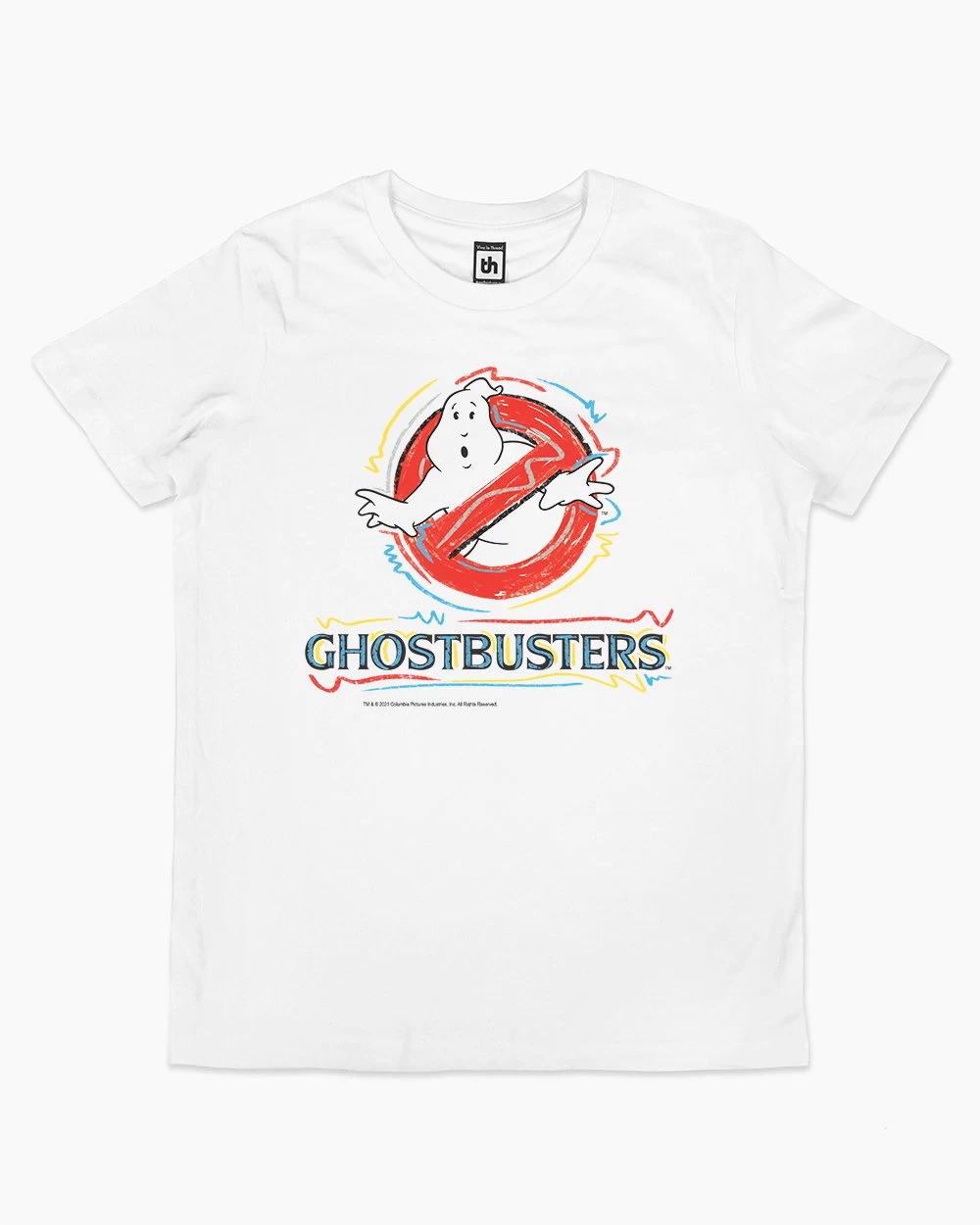 Ghostbusters No Ghost 80’s Aesthetic Kids T-Shirt 1 Ghostbusters No Ghost 80’s Aesthetic Kids T-Shirt
