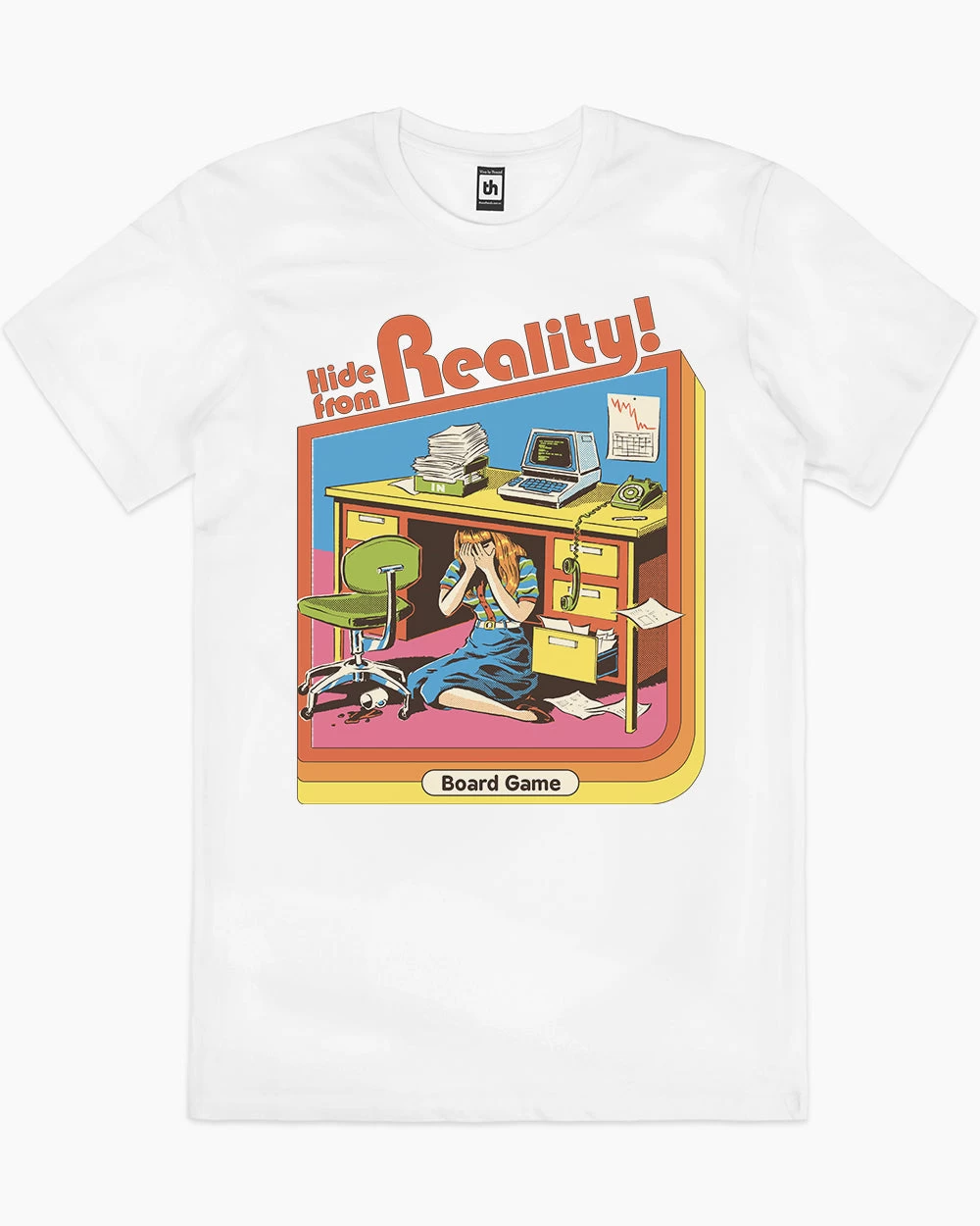 Hide From Reality T-Shirt 2 Hide From Reality T-Shirt - Image 2