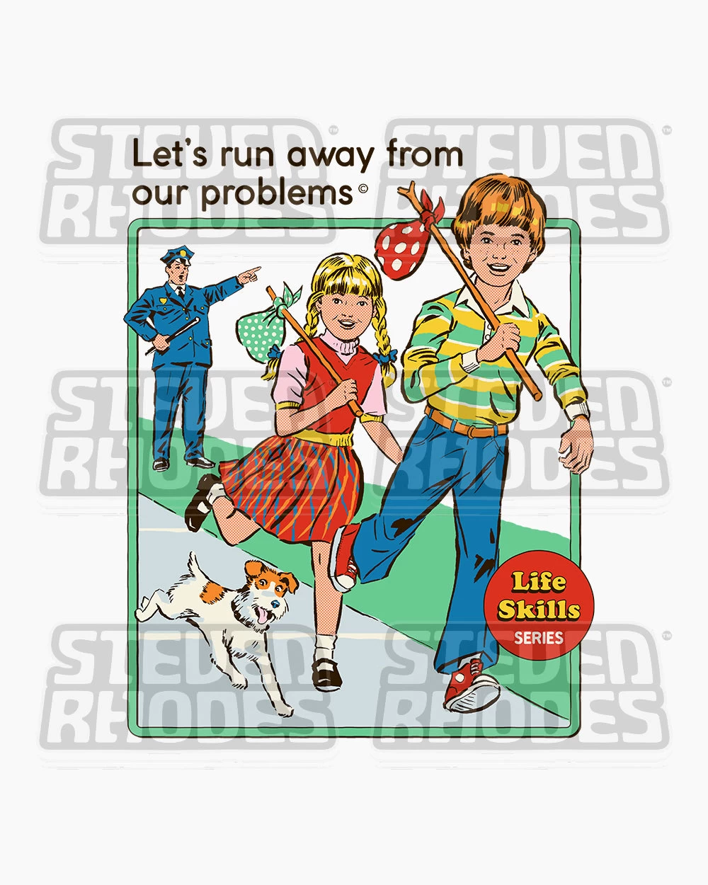 Let's Run Away T-Shirt 6 Let's Run Away T-Shirt - Image 6