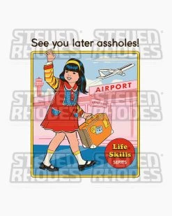 See You Later Assholes T-Shirt -T-Shirt Shop white see you later f6516c30 cb20 4f72 a10a 0f02fef9ff3b