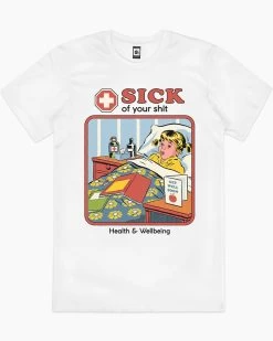 Sick Of Your Shit T-Shirt -T-Shirt Shop white sick of your shit mens tshirt 76c92d32 c95b 47b1 b9eb ea786f8495d7