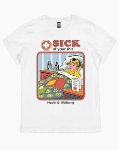 Sick Of Your Shit T-Shirt -T-Shirt Shop white sick of your shit womens tshirt bc2b4e20 a034 430a 8a71 b519960fd7b5