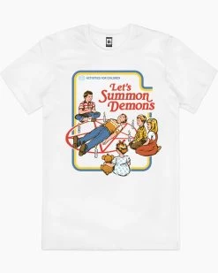 Let's Summon Demons T-Shirt 15 Let's Summon Demons T-Shirt -T-Shirt Shop white summon demons mens tshirt
