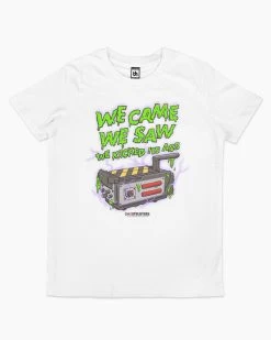 Ghostbusters Call The Professionals Kids T-Shirt -T-Shirt Shop white we came we saw we kicked its ass tshirt kids 5755514d c5d2 4367 8259 48fe8ff6ed0d