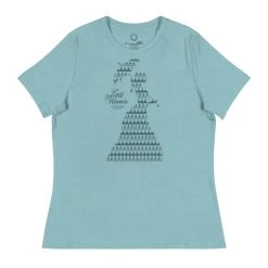 Little Women Pattern – Women's Crew T-Shirt (Print Shop) 7 Little Women Pattern – Women's Crew T-Shirt (Print Shop) -T-Shirt Shop womens relaxed t shirt heather blue lagoon front 64540dd51b9b5